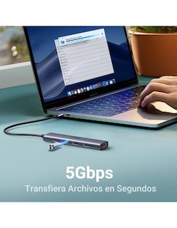Foto 4 | Hub Usb-c 5 En 1 Ugreen 3 Usb-a, 1 Usb-c Y Hdmi 4k/60hz 5gbps