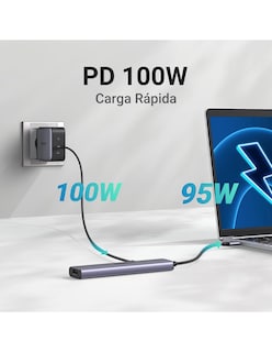 Foto 5 | Hub Usb-c 5 En 1 Ugreen 3 Usb-a, 1 Usb-c Y Hdmi 4k/60hz 5gbps