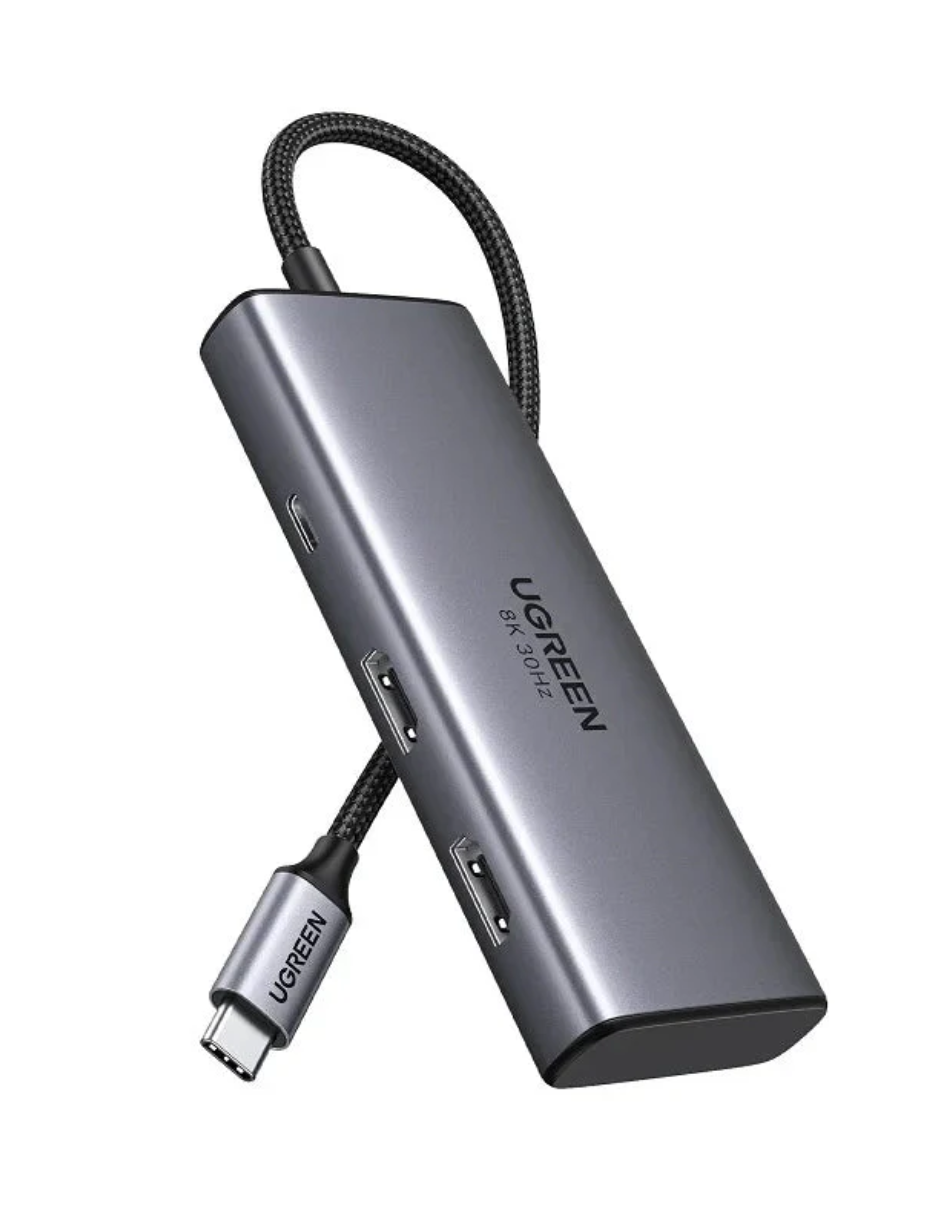 Foto 2 pulgar | Hub Usb-c 6 En 1 Ugreen 2 Usb-a, 2 Usb-c, 2 Hdmi 4k/60hz