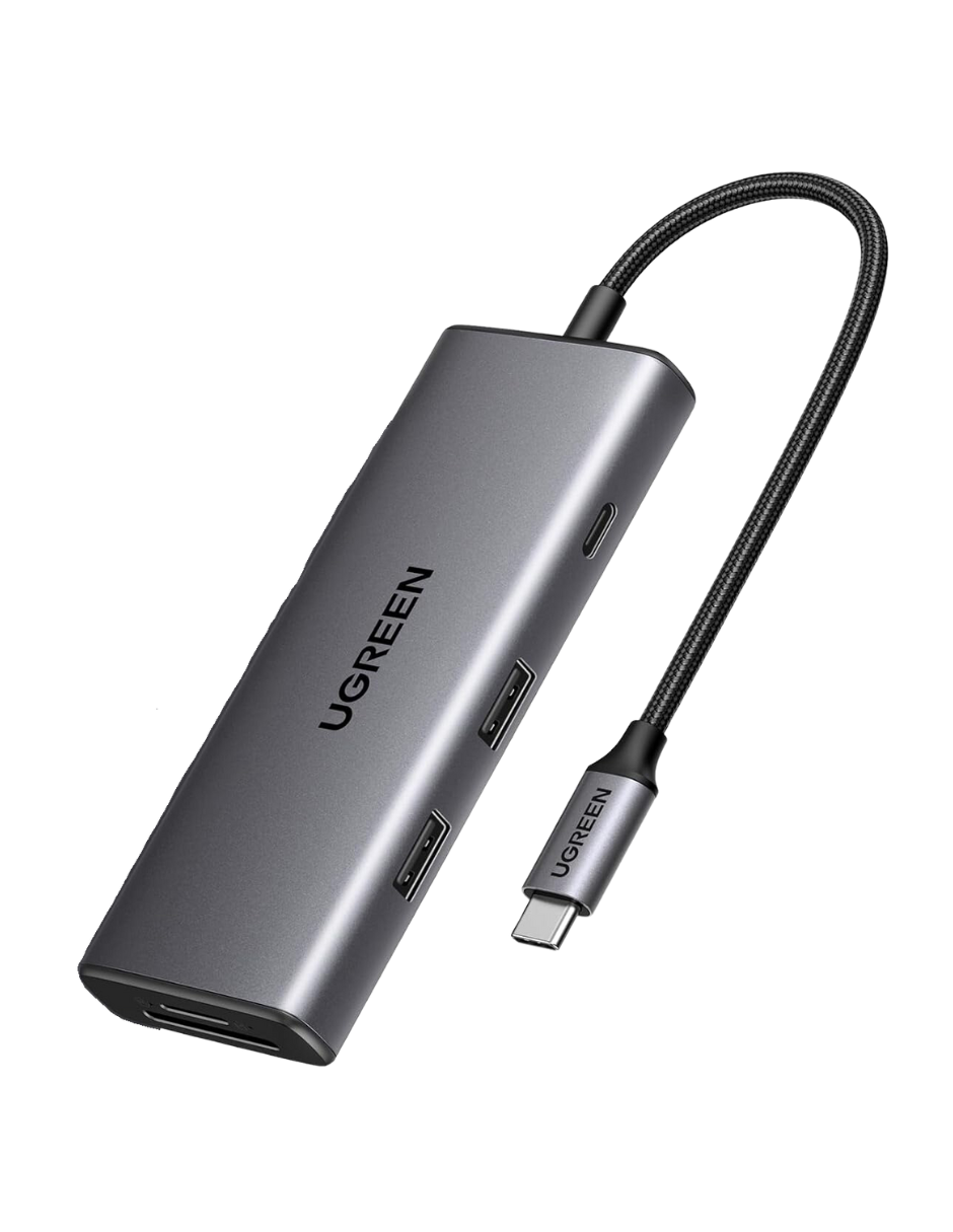 Foto 2 pulgar | Hub Usb-c 7 En 1 Cm498 Ugreen 2 Usb-a, 2 Usb-c, 1 Hdmi 4k/60hz Y Sd/tft