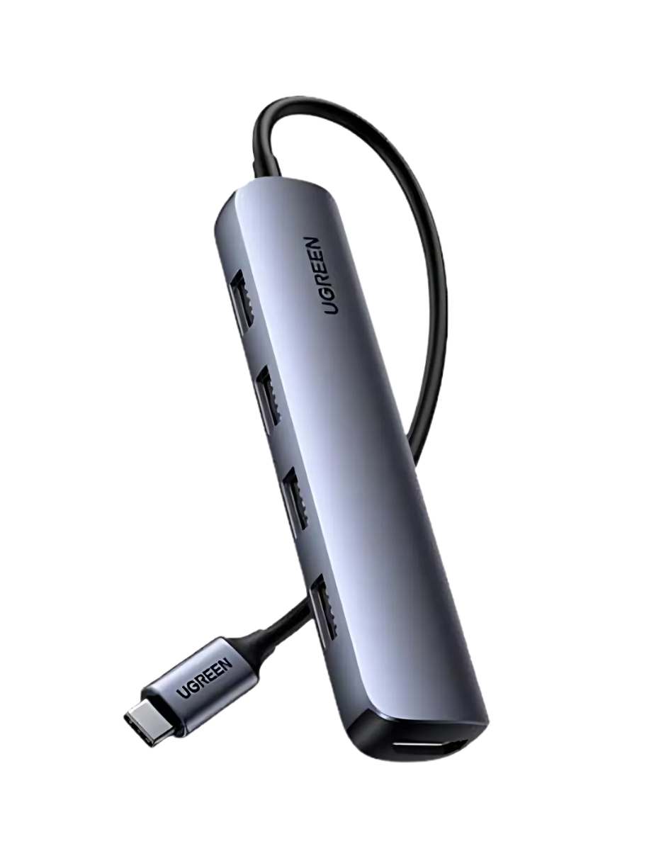 Foto 2 pulgar | Hub Usb-c 5 En 1 Ugreen 4 Usb-a 3.0 Y 1 Hdmi 4k 5gbps