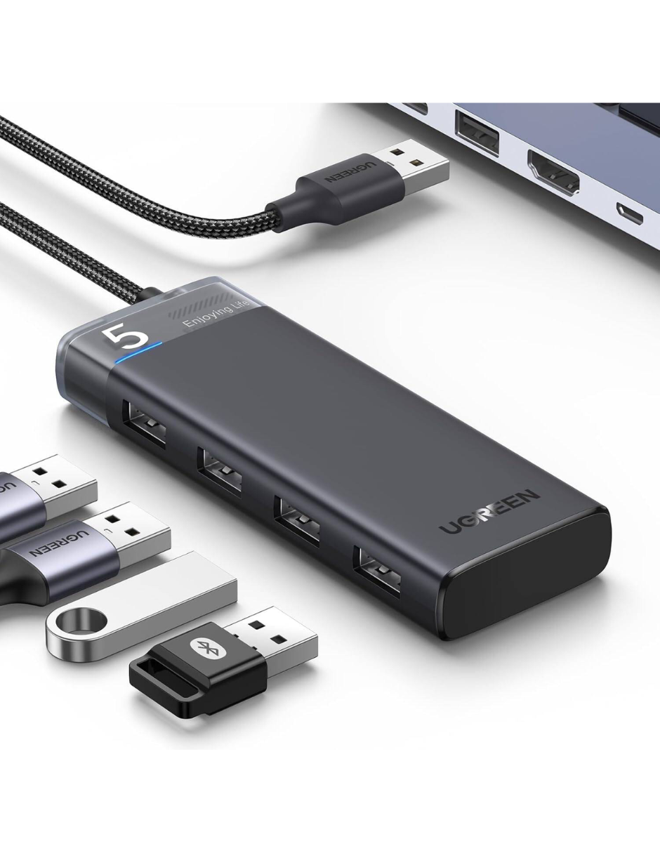 Foto 4 pulgar | Hub Usb-c 4 En 1 Cm653 Ugreen Usb-a 3.0 Con Indicador Led 5gbps