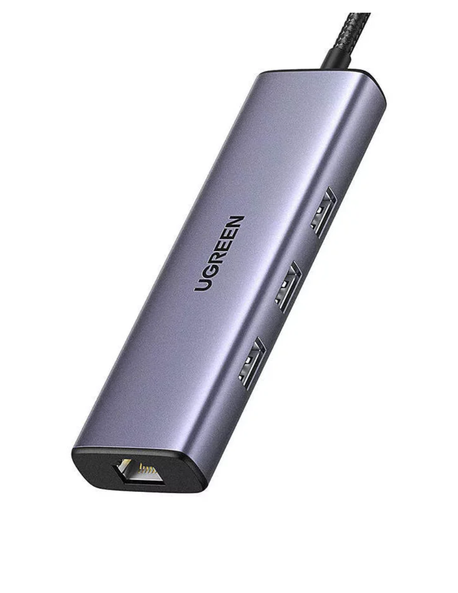 Foto 3 pulgar | Hub Usb-c 6 En 1 Ugreen 3 Usb-a, 1 Usb-c, Hdmi 4k/30hz Y Ethernet
