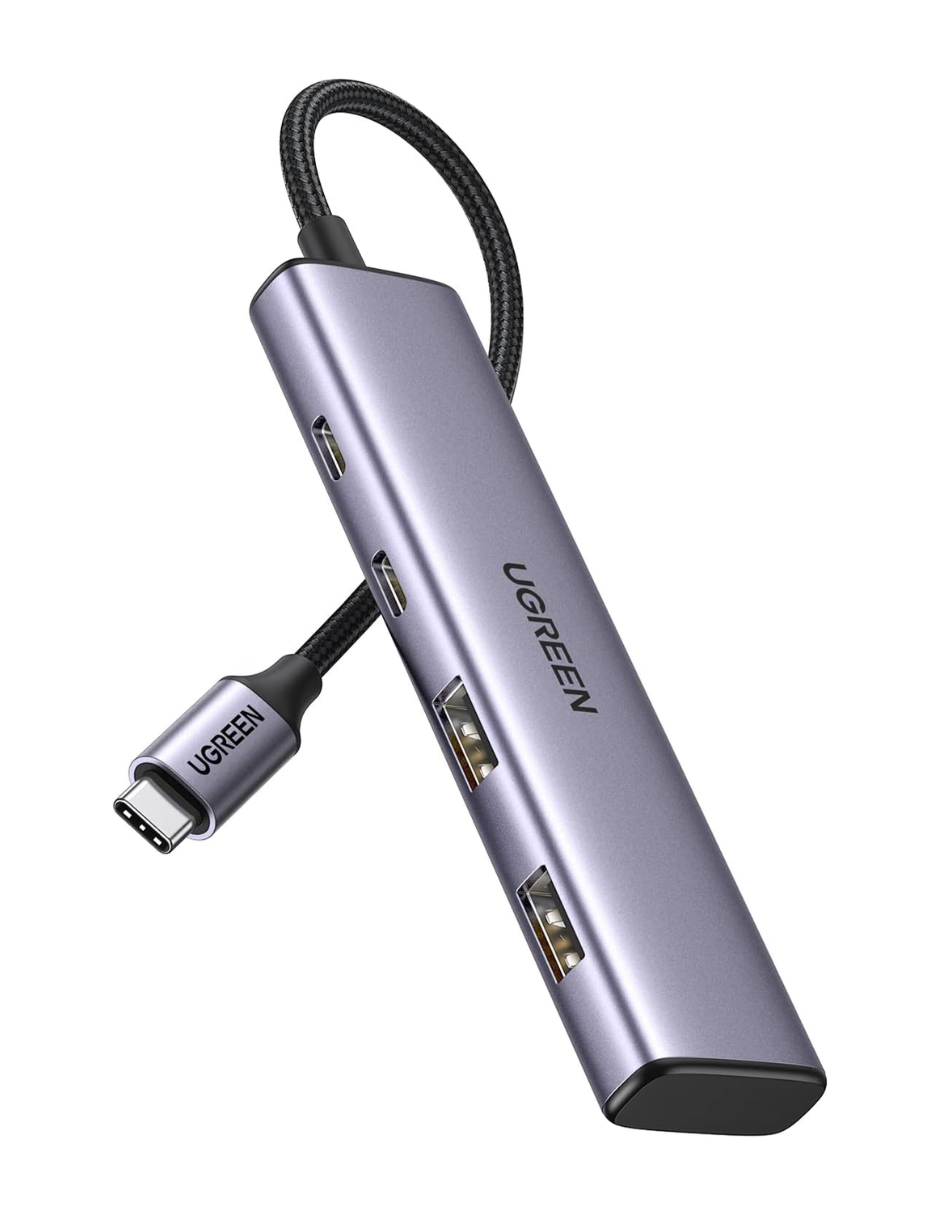 Foto 2 pulgar | Hub Usb-c 4 En 1 Cm473 Ugreen 2 Usb-a 3.0 Y 2 Usb-c 5gbps