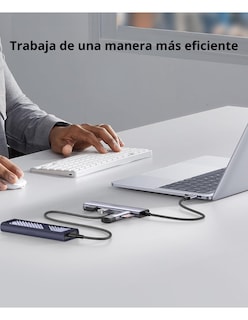 Foto 7 | Hub Usb-c 4 En 1 Cm473 Ugreen 2 Usb-a 3.0 Y 2 Usb-c 5gbps