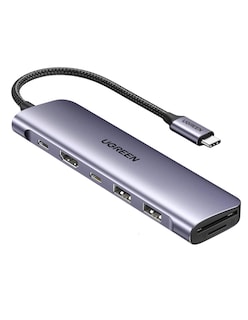 Foto 1 | Hub Usb-c 7 En 1 Ugreen 2 Usb-a, 2 Usb-c, 1 Hdmi 4k/60hz Y Sd/tft
