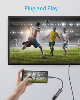 Foto 3 | Adaptador Usb C A Hdmi Anker 310 Usb-c 4k Hdmi De Aluminio - Venta Internacional.