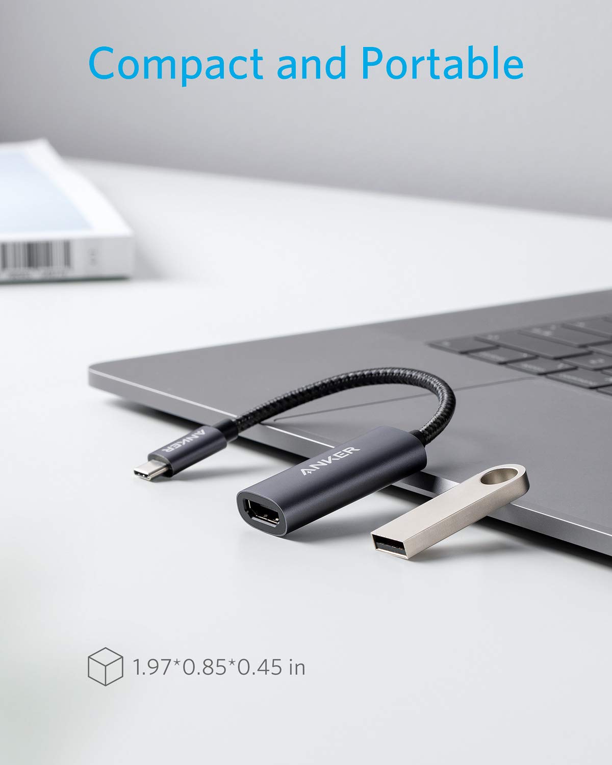 Foto 6 pulgar | Adaptador Usb C A Hdmi Anker 310 Usb-c 4k Hdmi De Aluminio - Venta Internacional.