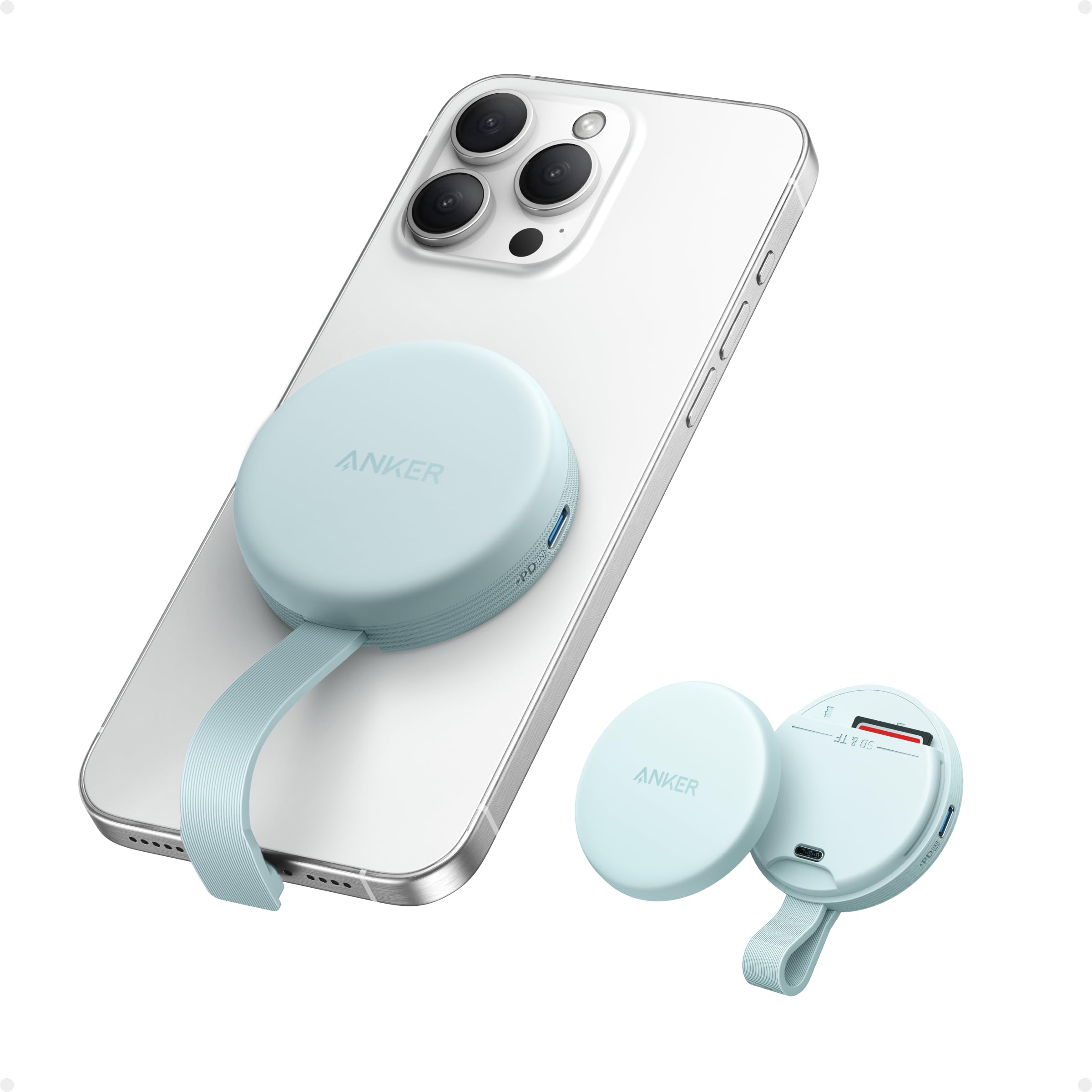 Foto 1 | Adaptador Usb-c Lector De Tarjetas Sd Anker Maggo Para Iphone Serie 16 - Venta Internacional.