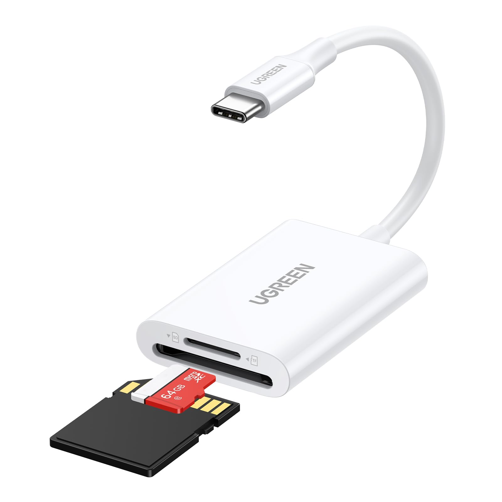 Foto 2 pulgar | Lector De Tarjetas Sd Usb C Tarjeta De Memoria Ugreen 2 En 1 Para Iphone - Venta Internacional.