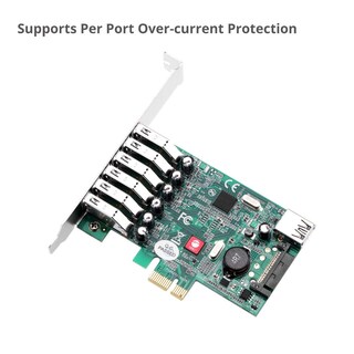 Foto 4 | Usb 3.0 Pcie I/e Siig Ju-p70011-s1 Con Chipset Renesas De 7 Puertos - Venta Internacional.