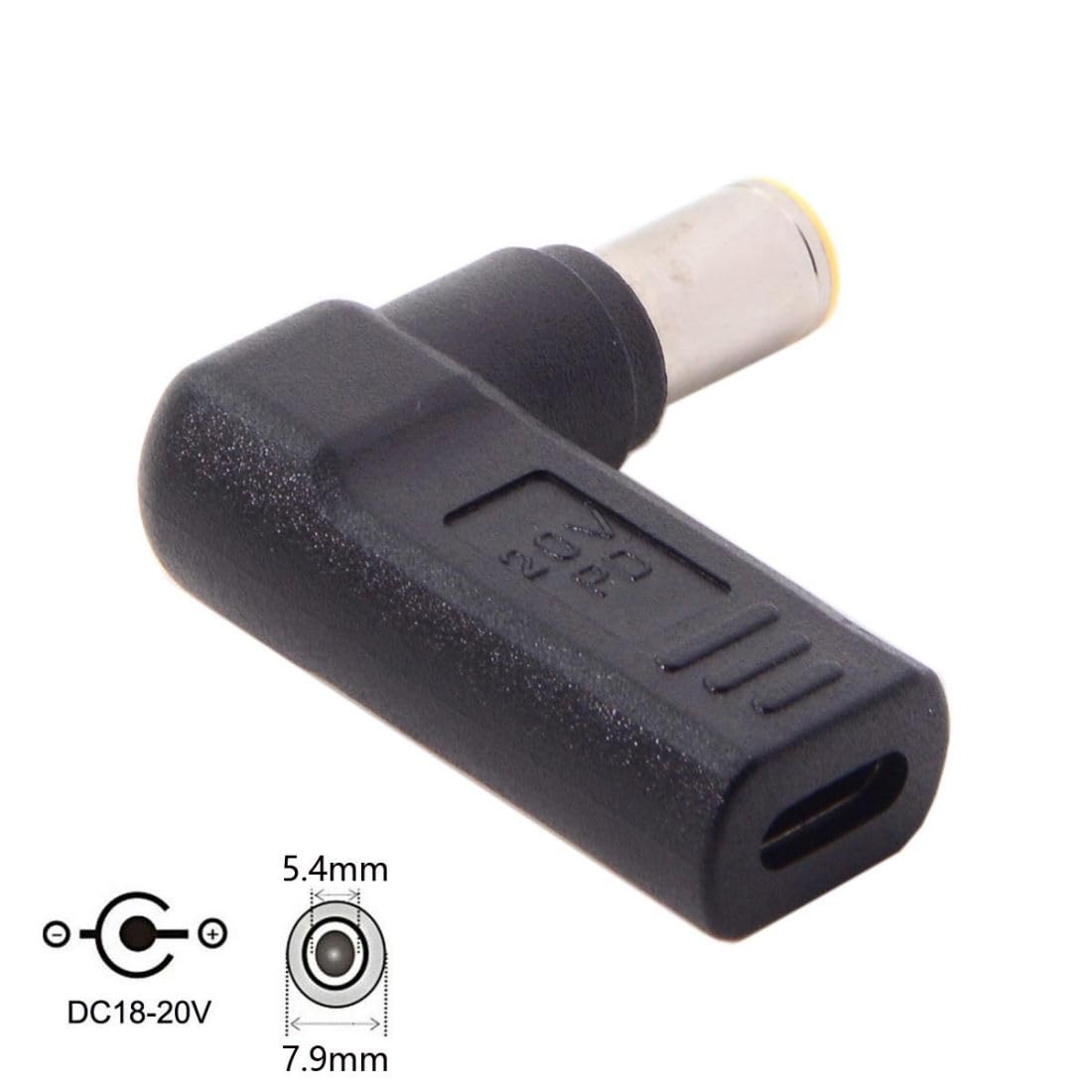 Foto 8 pulgar | Adaptador Conversor Chenyang Usb C A Dc 7,9 X 5,4 Mm Pd 65 W - Venta Internacional.