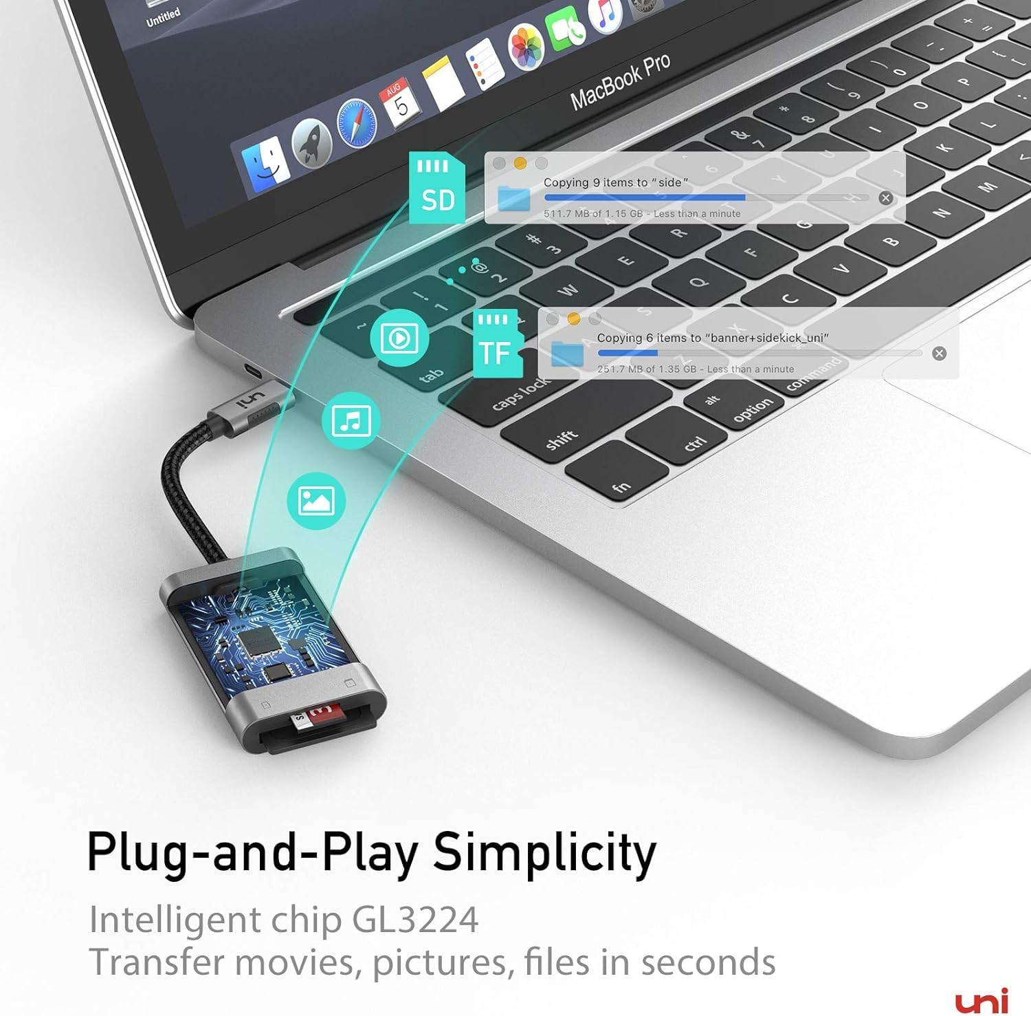 Foto 7 pulgar | Lector De Tarjetas Sd Usb C, Adaptador Micro Sd Robusto, Android - Venta Internacional.