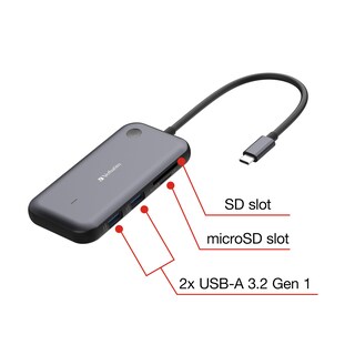 Foto 2 | Extensor De Vídeo Share My Screen 1080p Usb-c Hdmi - Venta Internacional.