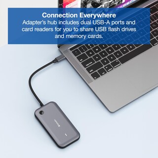 Foto 4 | Extensor De Vídeo Share My Screen 1080p Usb-c Hdmi - Venta Internacional.