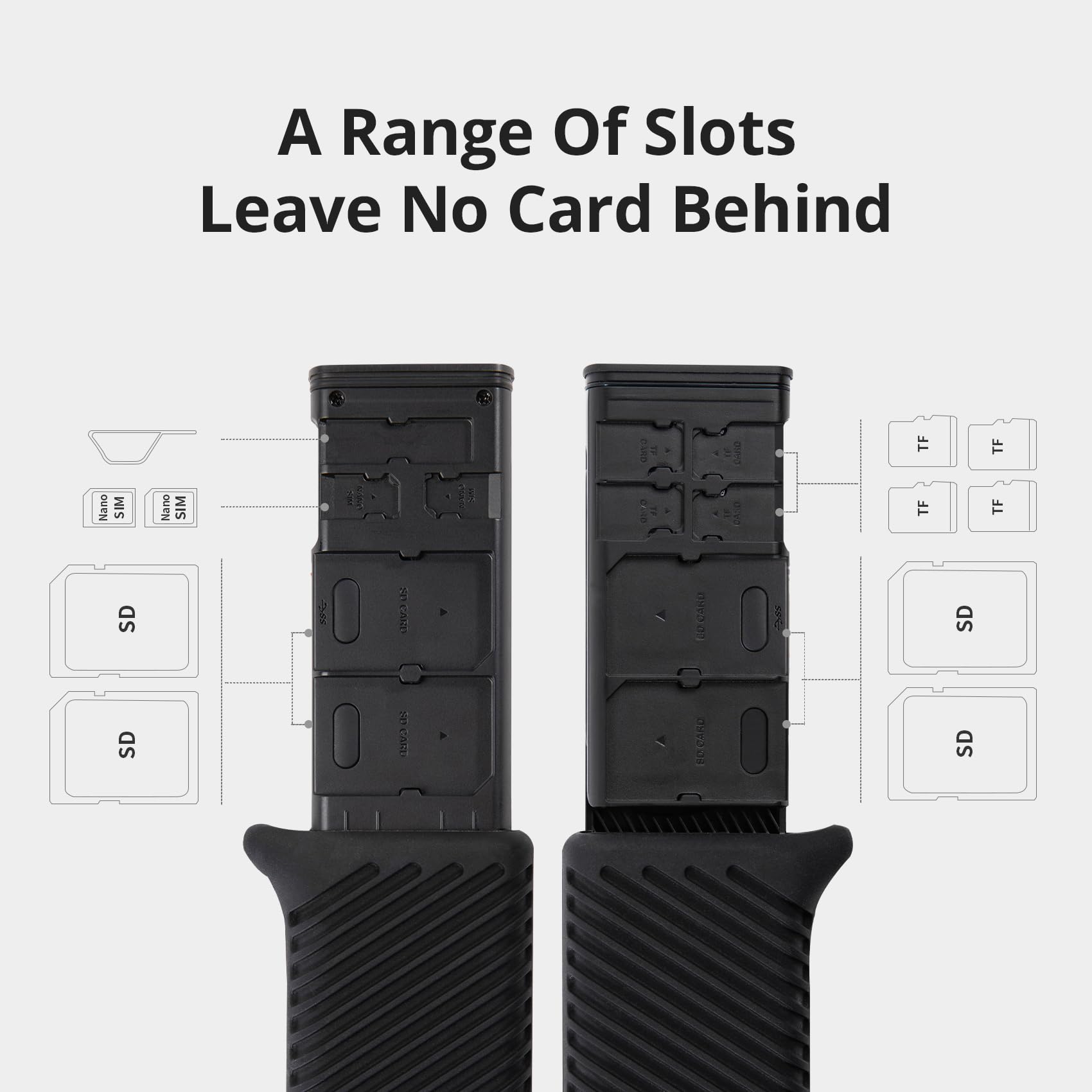 Foto 5 pulgar | Lector De Tarjetas Sd+funda Para Tarjetas De Memoria Pgytech Createmate - Venta Internacional.