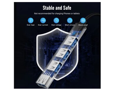 Foto 3 | Estación Xtellar De Acoplamiento De 4 Puertos Usb 3.0