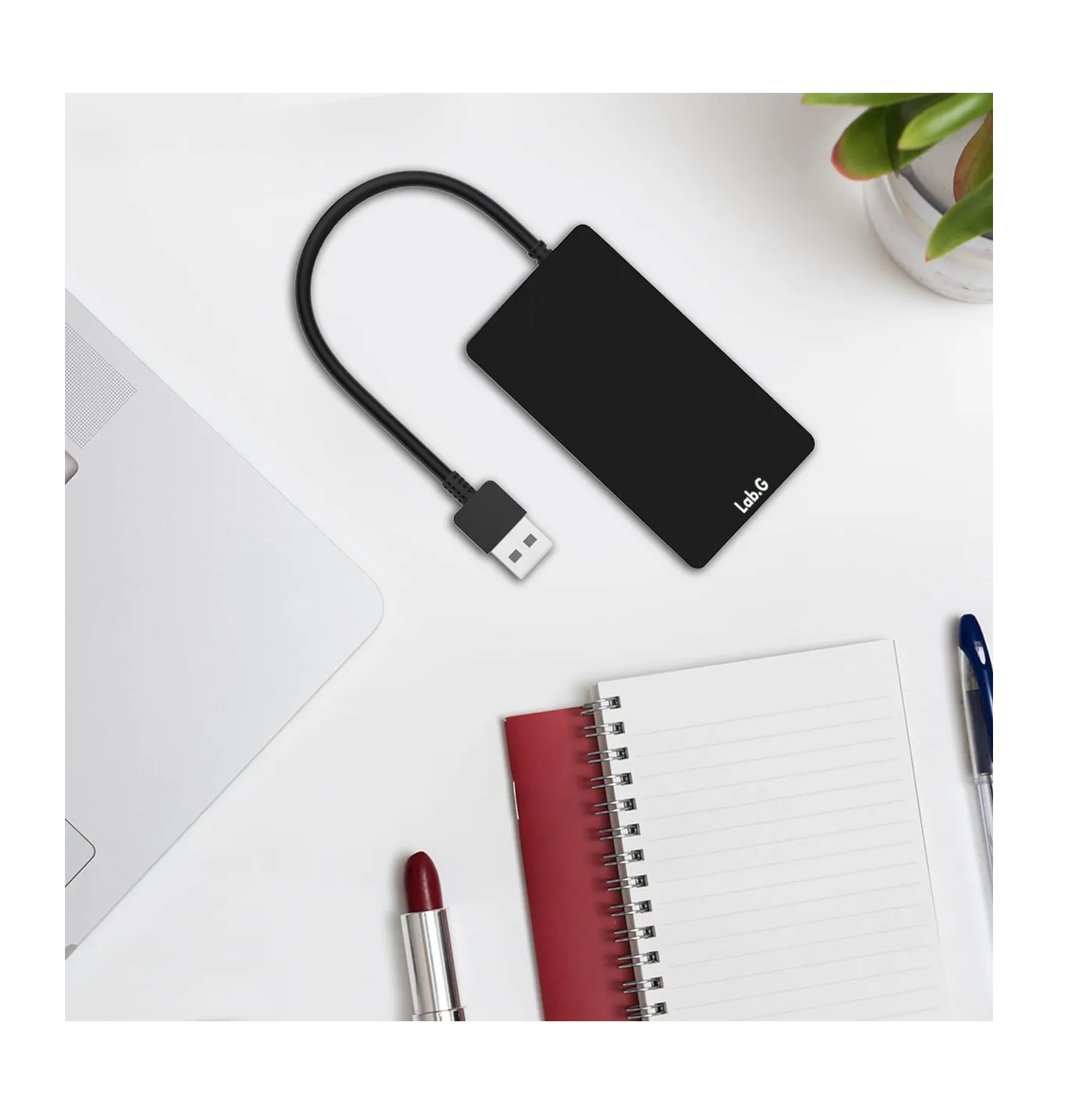 Foto 4 pulgar | Conector Múltiple Usb 3.0 De 4 Puertos Negro