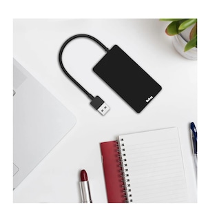 Foto 3 | Conector Múltiple Usb 3.0 De 4 Puertos Negro