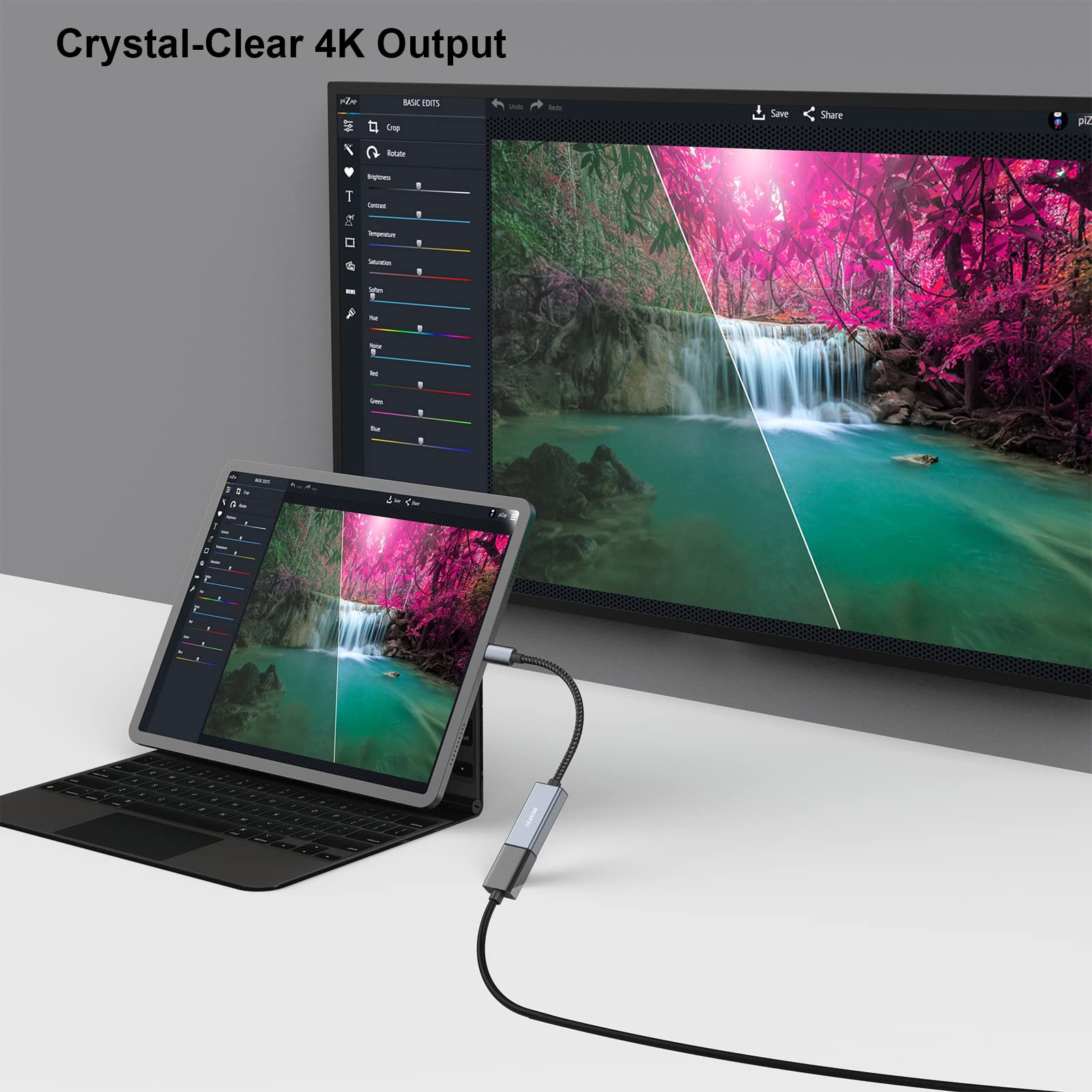Foto 8 pulgar | Adaptador Usb C A Hdmi Benfei 4k @60hz  Paquete De 5 Para Iphone 15 Pro - Venta Internacional.