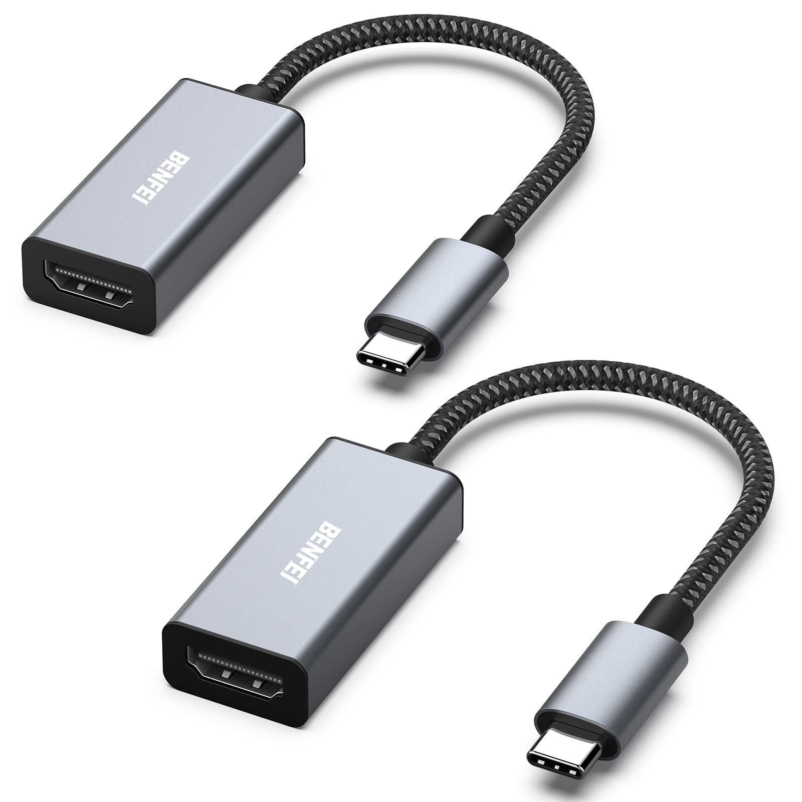 Foto 2 pulgar | Adaptador Usb C A Hdmi Benfei 4k @60hz Para Iphone 15 Pro/max - Venta Internacional.