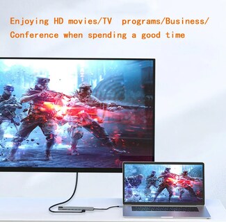 Foto 2 | Hub Usb C Premium Xtellar 10 en 1 con Adaptador HDMI 4K y Ethernet para Profesionales en Movimiento
