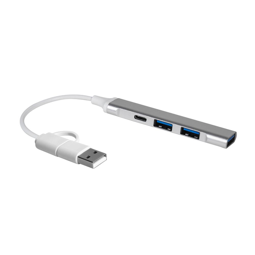 Foto 5 pulgar | Hub USB Promo Opción Metálico