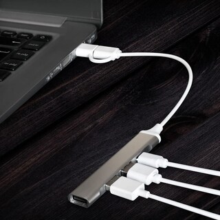Foto 6 | Hub USB Promo Opción Metálico