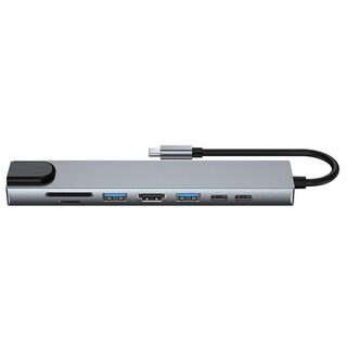 Foto 3 | Adaptador Hub 8 En 1 Urban Balance