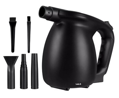 Foto 1 | Kit Plumero de Aire Limpiador Soplador Comprimido para Pc 600w Negro