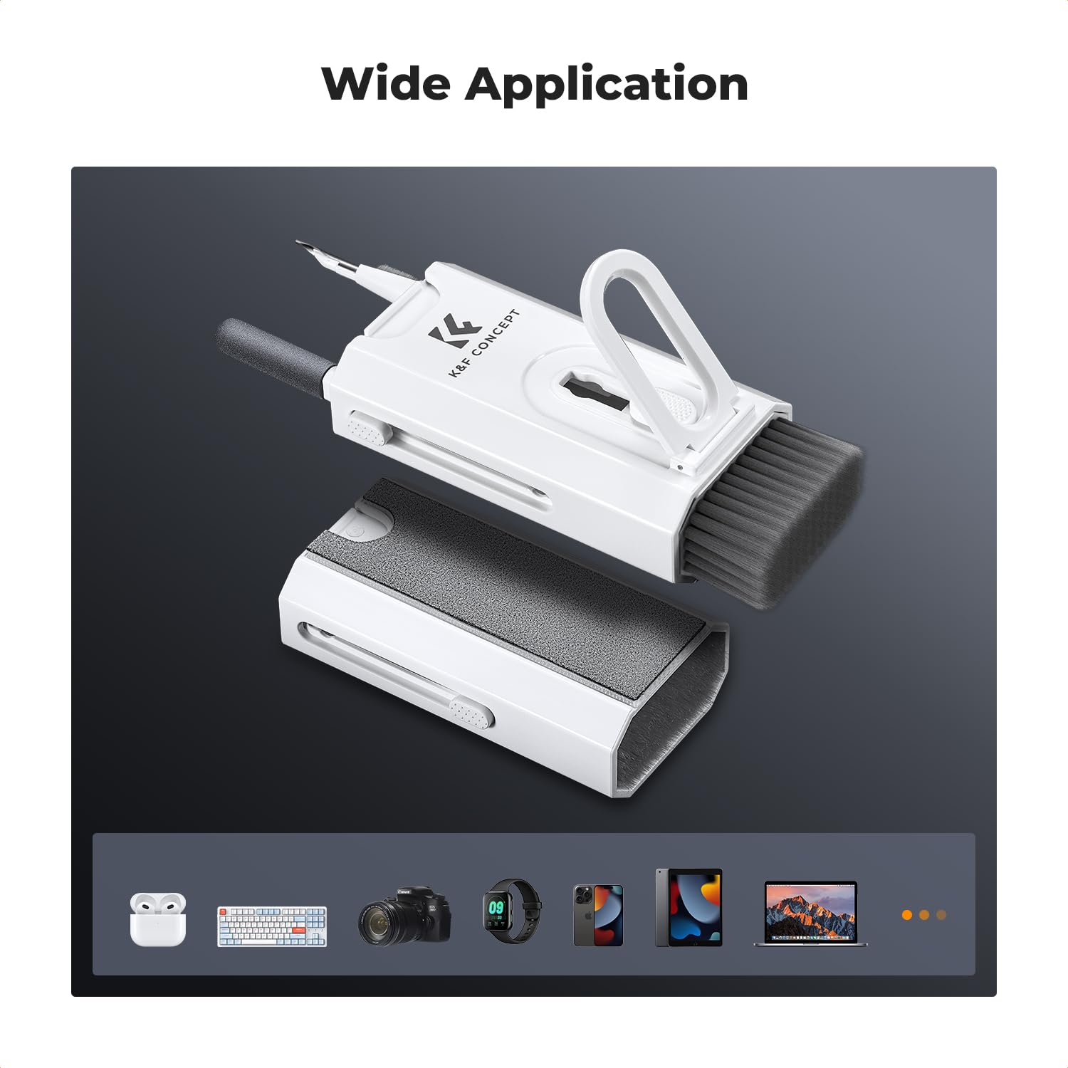 Foto 7 pulgar | Kit De Limpieza K&f Concept 8 En 1 Airpods Para Iphone Macbook - Venta Internacional.