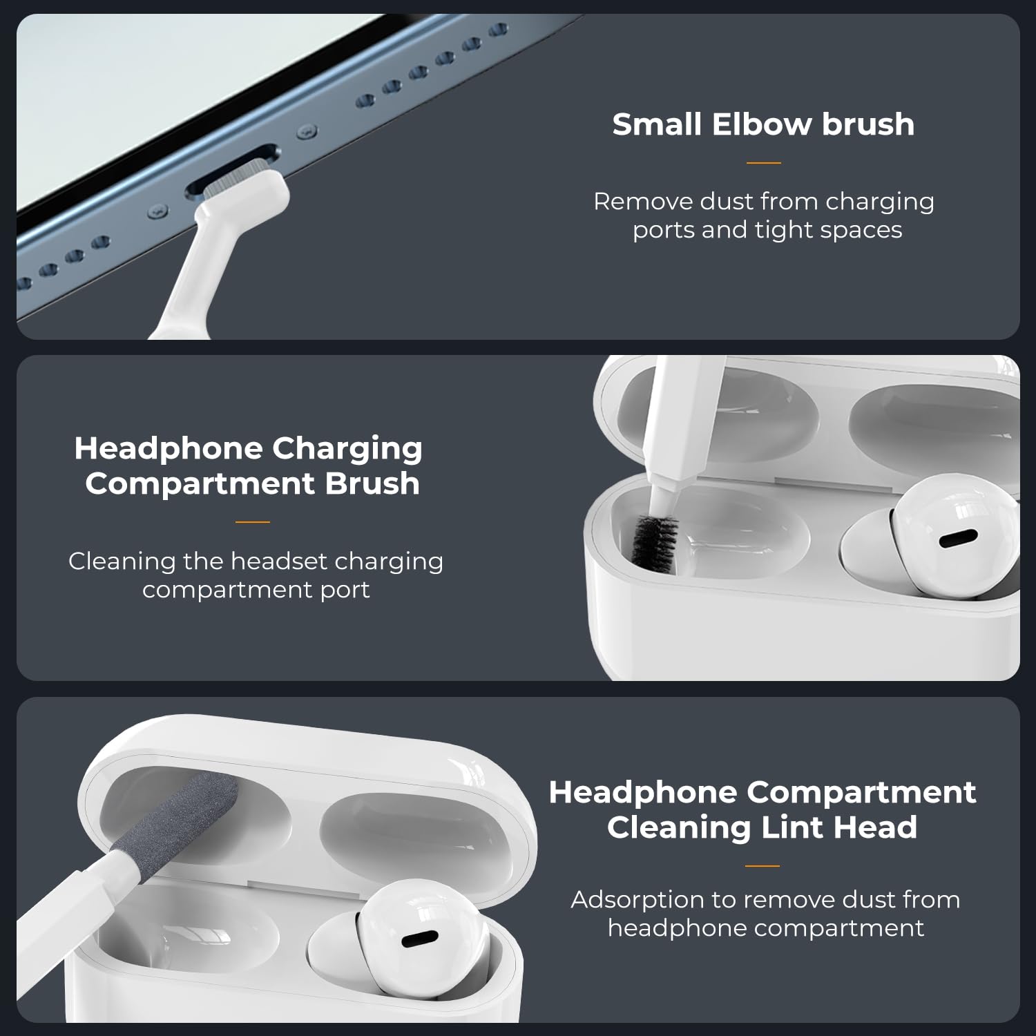Foto 5 | Kit De Limpieza K&f Concept 20 En 1 Para Teclado Portátil Iphone - Venta Internacional.