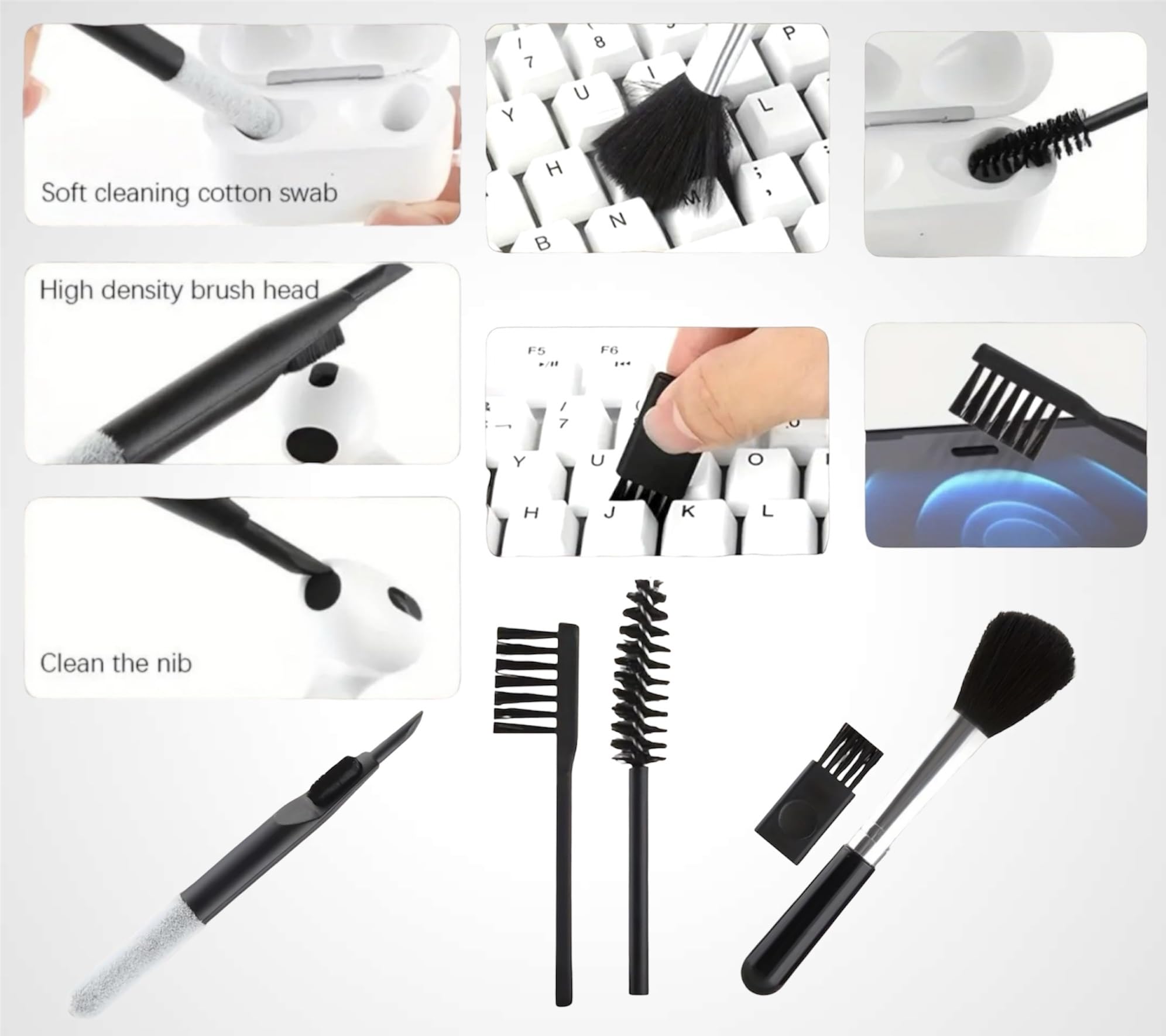 Foto 5 | Kit De Limpieza Immacukit, Dispositivo Electrónico 18 En 1 Con Gel Mágico - Venta Internacional.