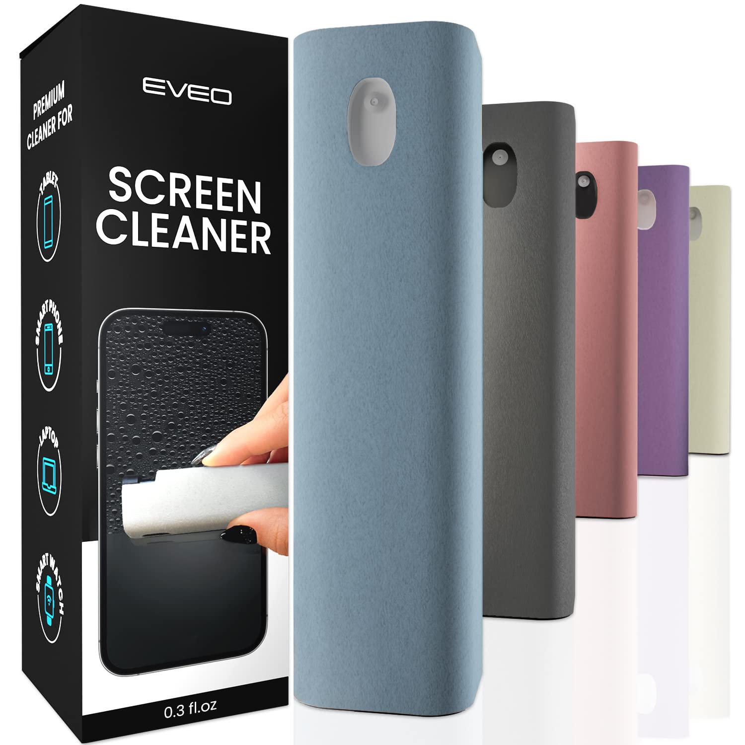 Foto 2 pulgar | Limpiador De Pantalla Eveo Para Teléfono, Ordenador, Portátil Y Tableta - Venta Internacional.