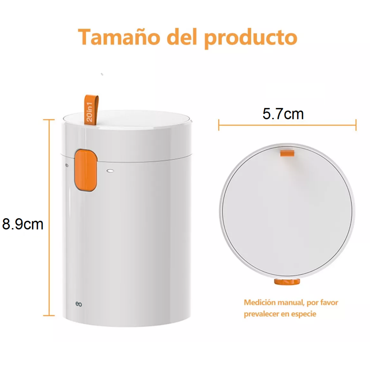 Foto 6 pulgar | 20 En 1 Brochas Limpieza Kit De Limpieza Eo Safe Imports Esi-16000-1 Blanco