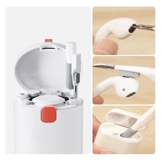 Foto 5 | Kit De Limpieza Para Pc, Belug Tecla, Limpiador De Audífonos Etc 20 En 1, Blanco