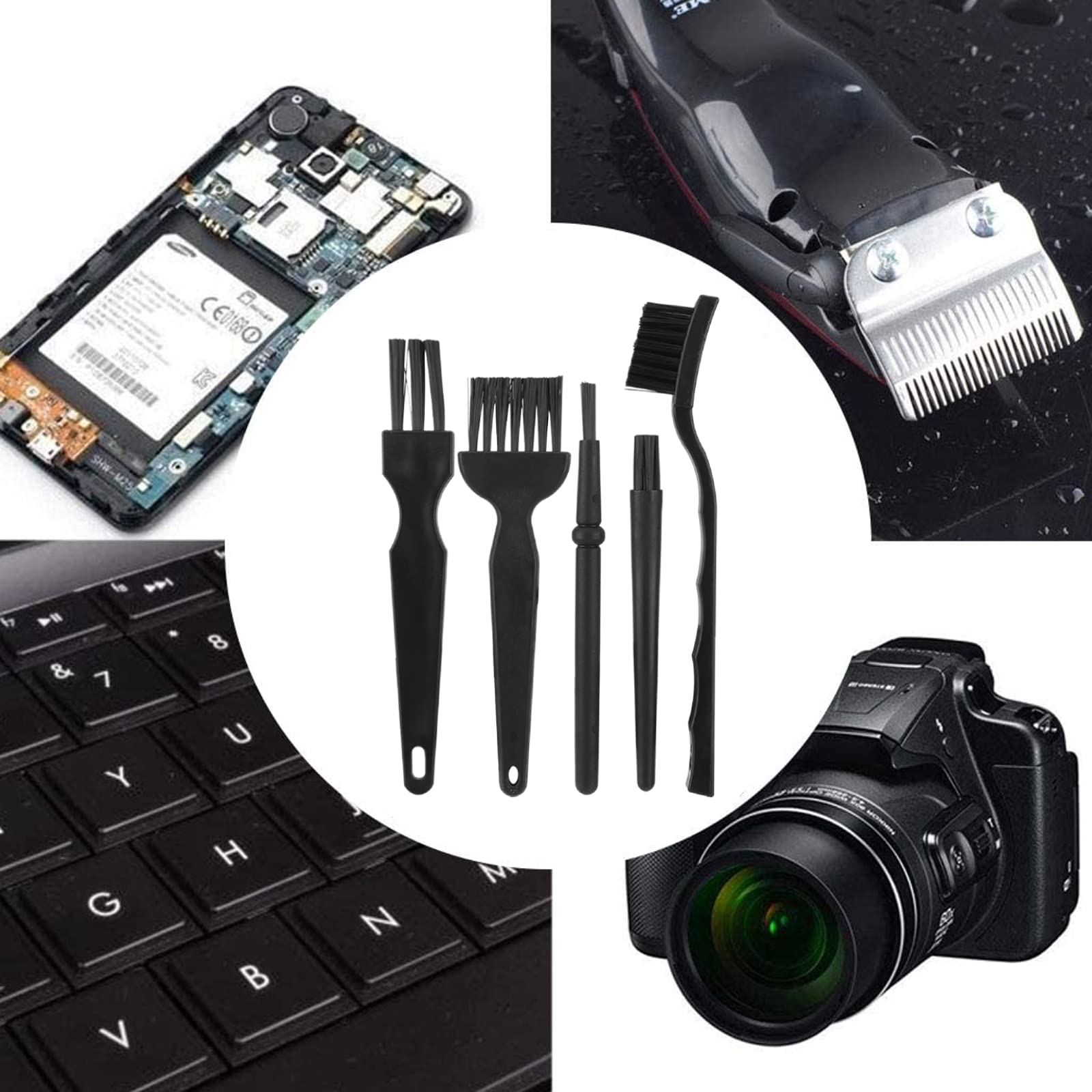 Foto 6 pulgar | Kit De Cepillos De Limpieza Ashata Para Teclado De Ordenador Antiestático - Venta Internacional.