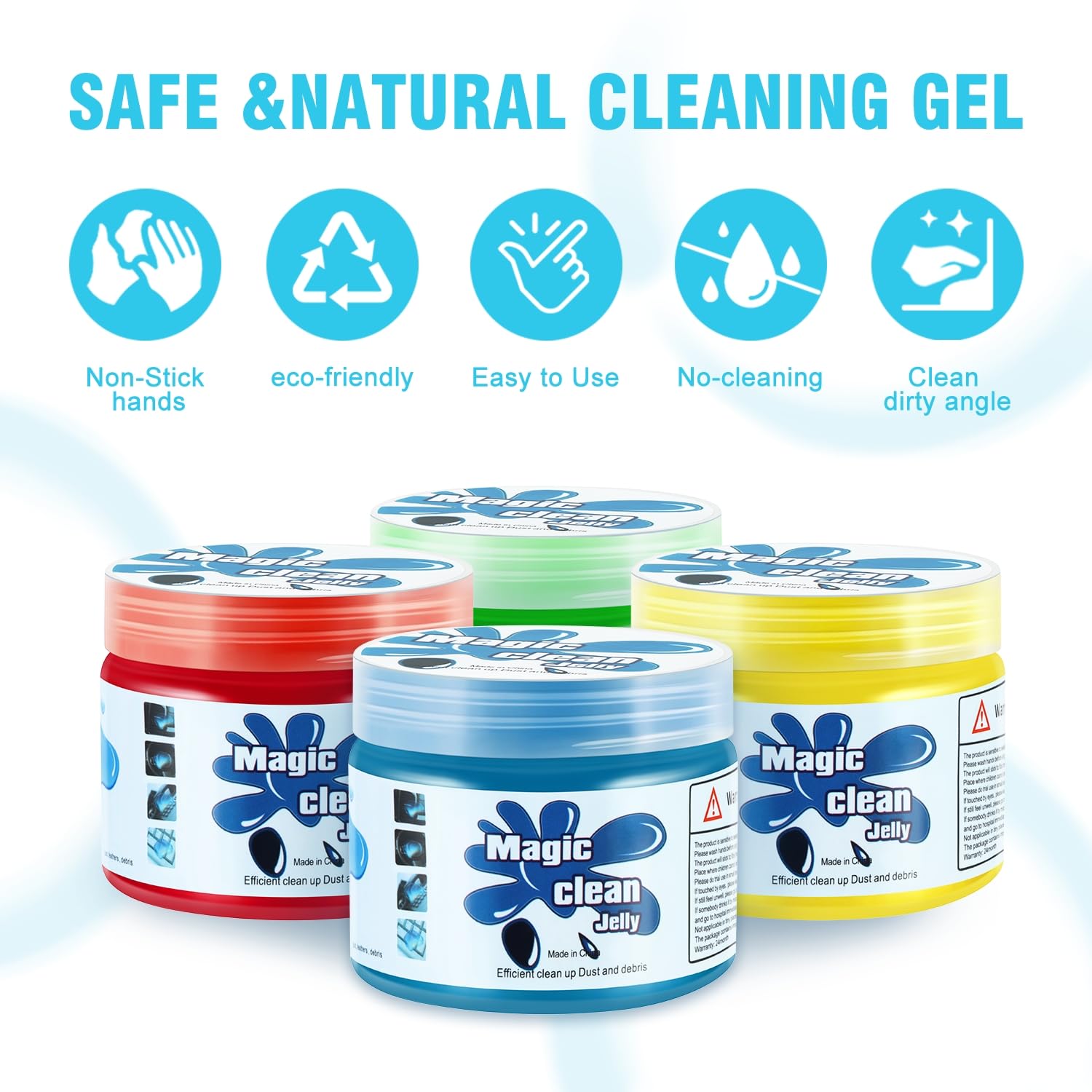 Foto 3 | Jelly Para Limpieza De Automóviles Dna Motoring Tools-00150 (paquete De 4) - Venta Internacional.