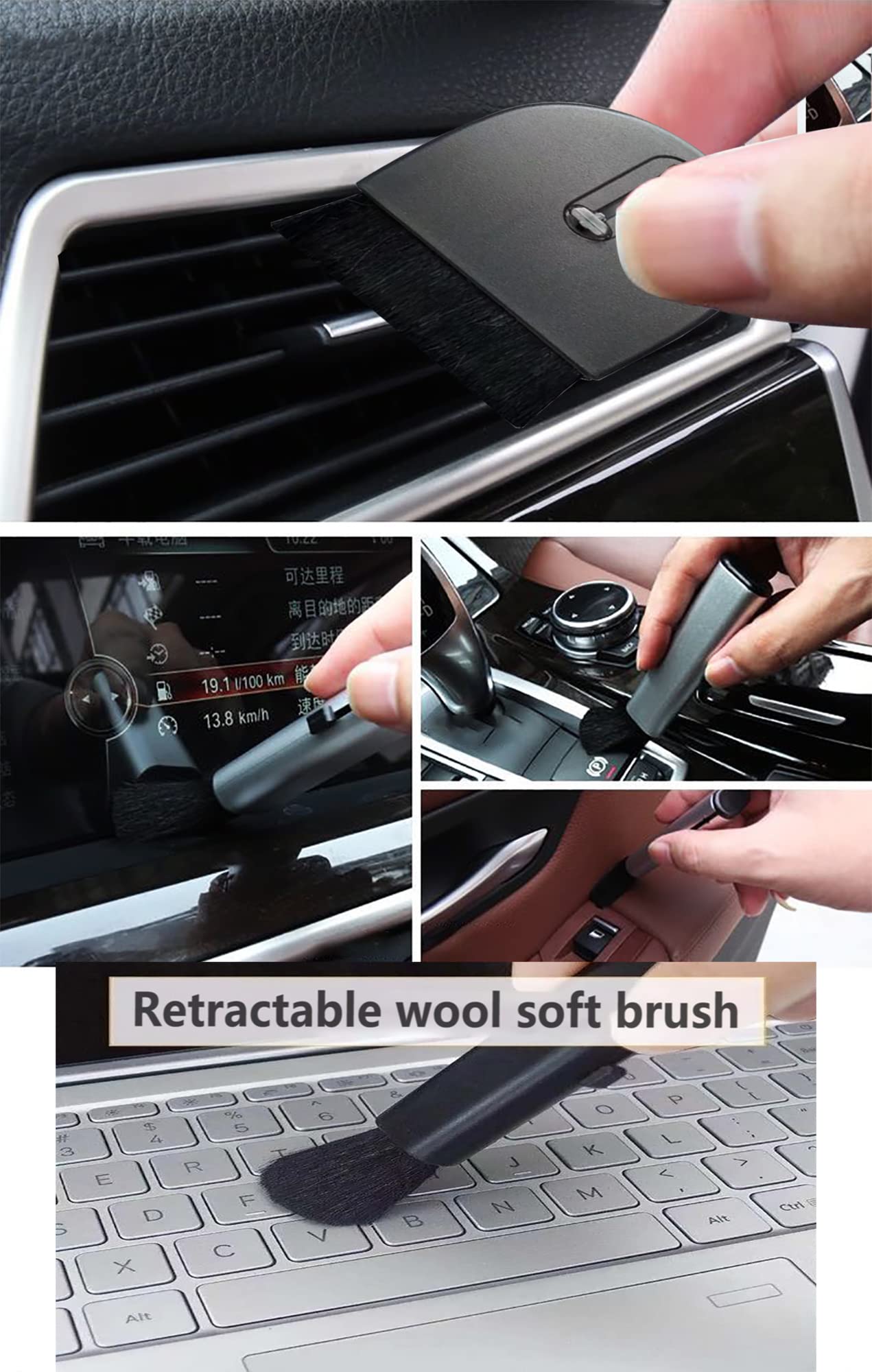 Foto 6 | Cleaning Brush Nanxudyj Para Teclado Portátil (2 Paquetes) - Venta Internacional.