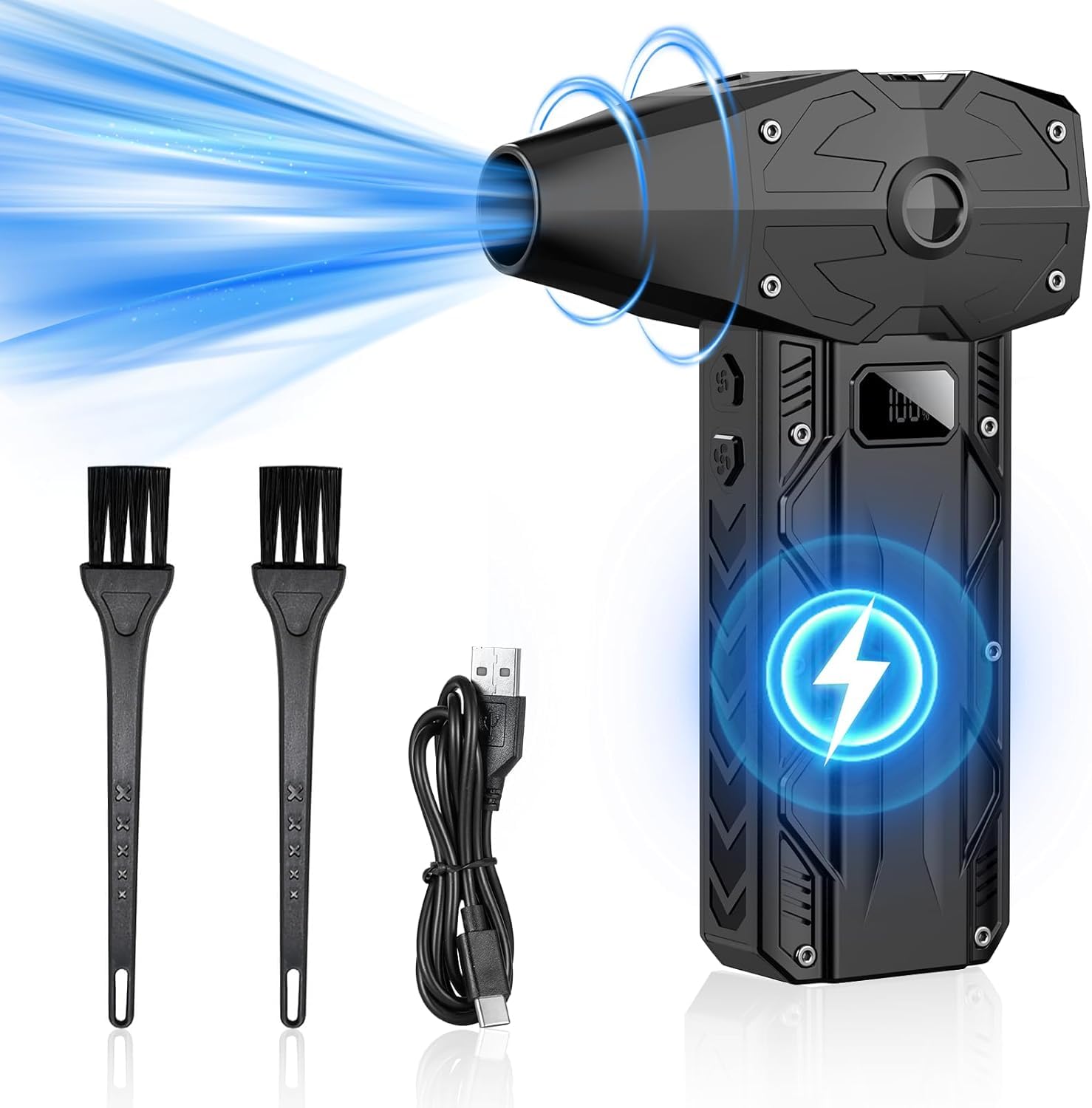Foto 2 pulgar | Plumero Eléctrico Vogma De 4 Velocidades, 200000 Rpm, 8000 Mah, Recargable - Venta Internacional.