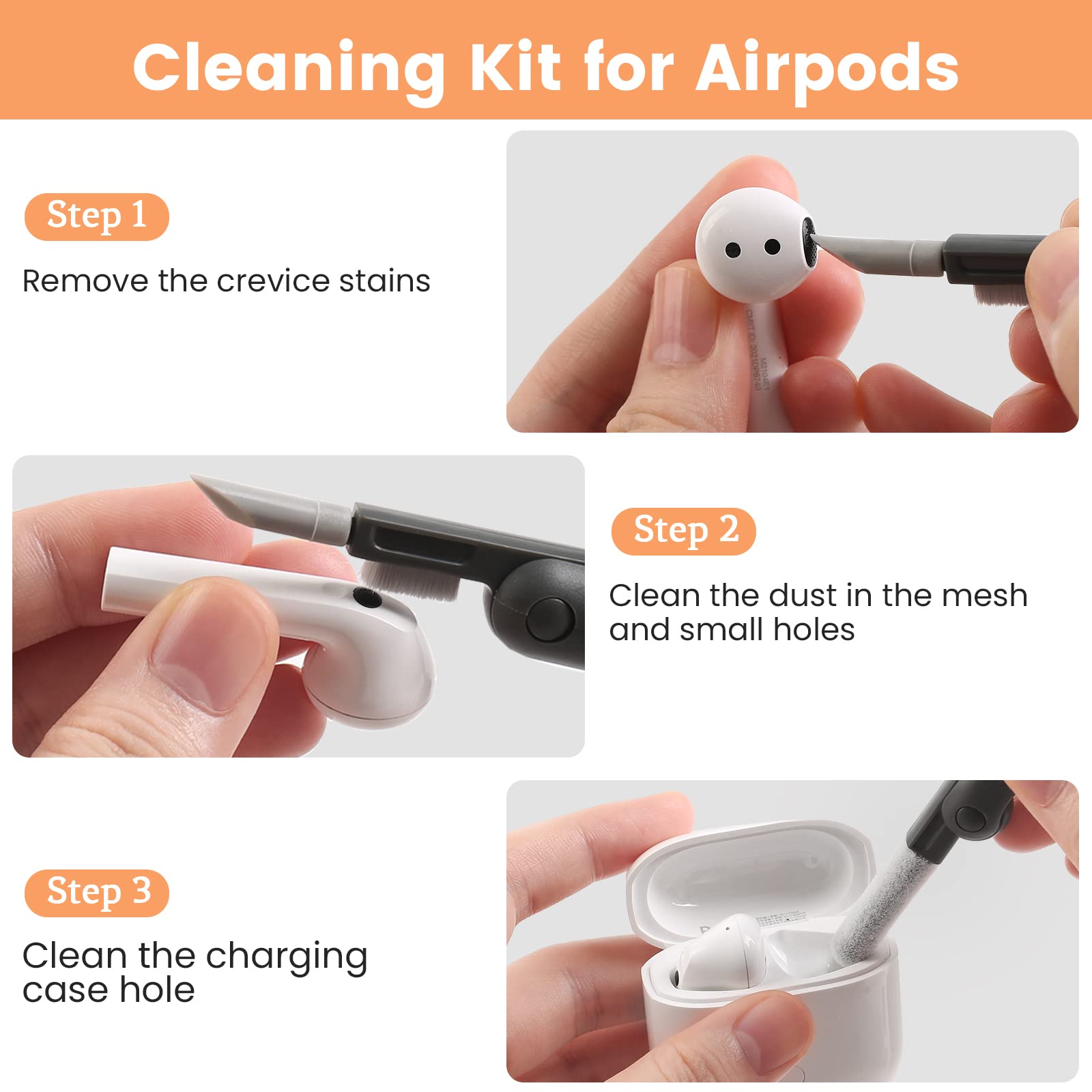 Foto 4 pulgar | Kit De Limpieza Vubojo 7 En 1 Para Monitor, Teclado, Airpods, Macbook - Venta Internacional.