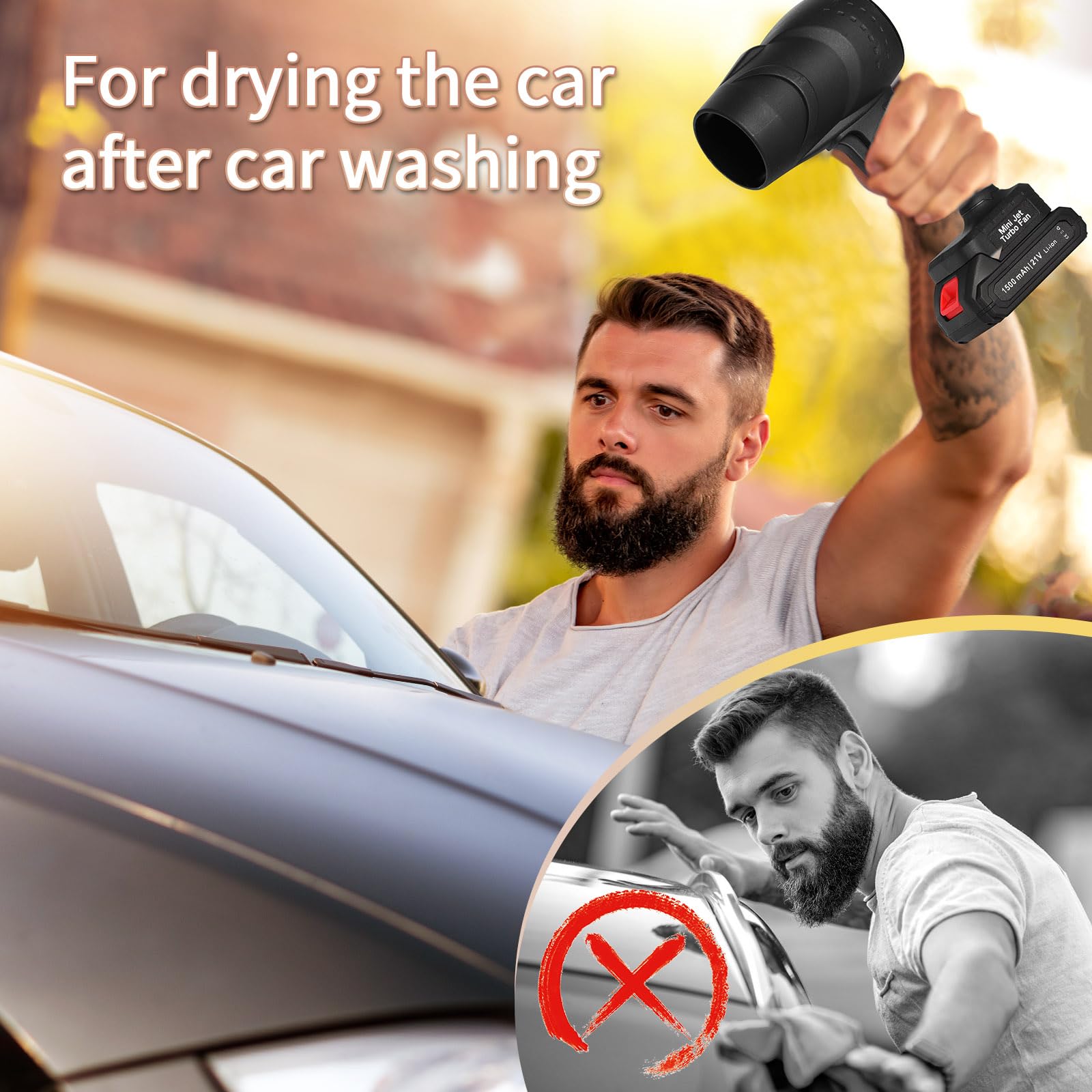 Foto 5 pulgar | Soplador De Aire Fostex Turbodry Turbo Dryer Inalámbrico Eléctrico - Venta Internacional.
