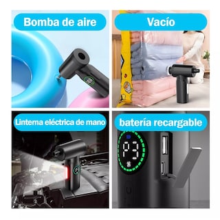 Foto 3 | Soplador de Aire Comprimido Eléctrico Aspiradora Eo Safe Imports Esi-16004 Negro