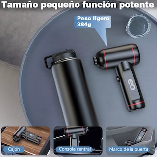 Foto 5 | Kit Limpieza Pc Inalámbrico Aire Soplador Portátil Eo Safe Imports Esi-16002-1 Negro