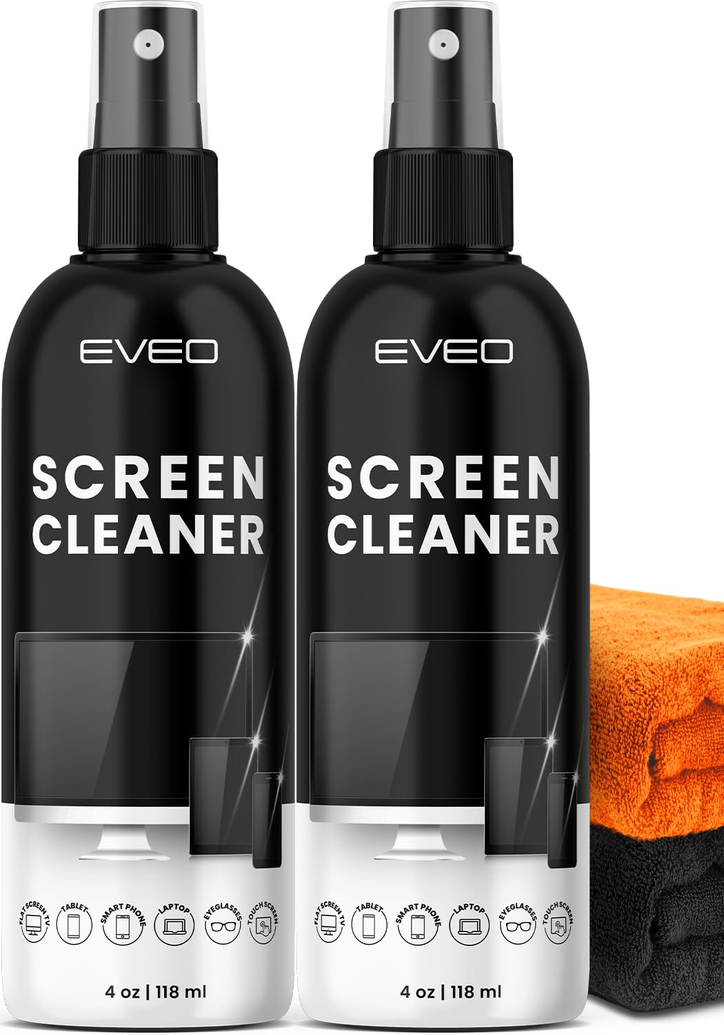 Foto 1 | Limpiador De Pantalla En Aerosol Eveo Para Tv, Monitor O Portátil 240 Ml X 2 - Venta Internacional.