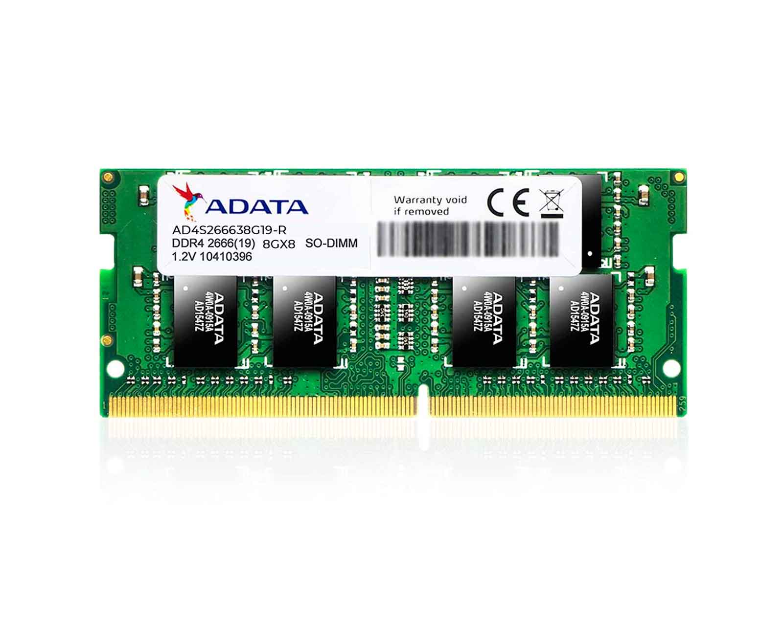 Foto 2 pulgar | Tarjeta Ram Adata Premier Soddr4 Lap 8gb 2666 Ad4s266688g19-sgn