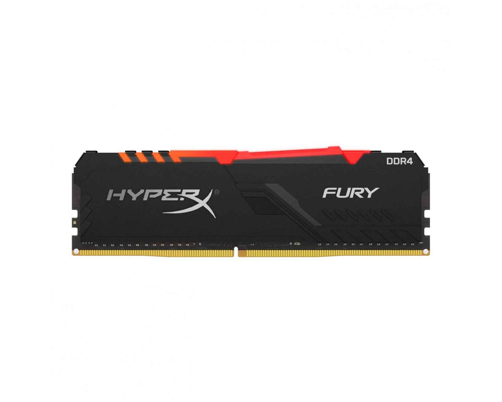 Foto 2 pulgar | RAM Kingston Hyperx Fury Ddr4 16gb 3000 color Negro Rgb Hx430c15fb3a/16