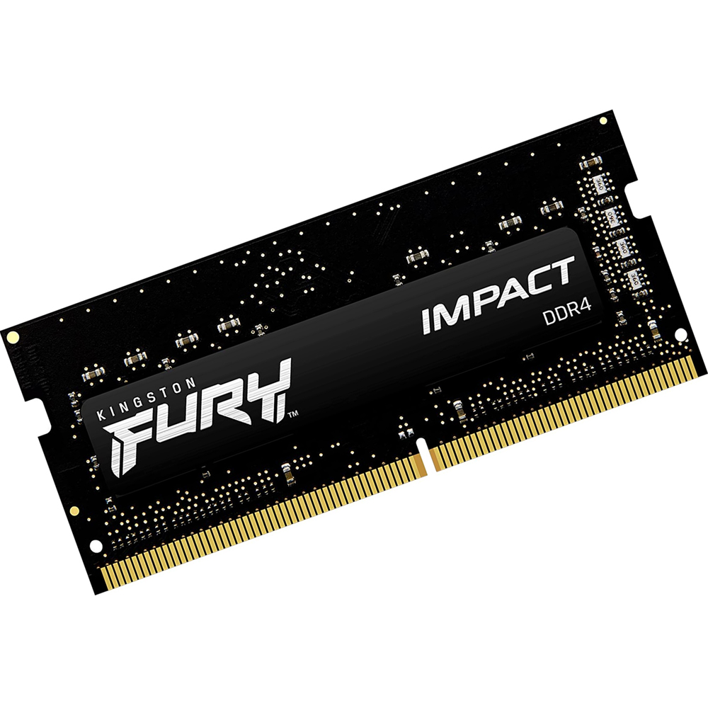 Foto 3 pulgar | Memoria Ram Ddr4 8gb 3200mhz Kingston Fury Impact Laptop Kf432s20ib/8 color Negro