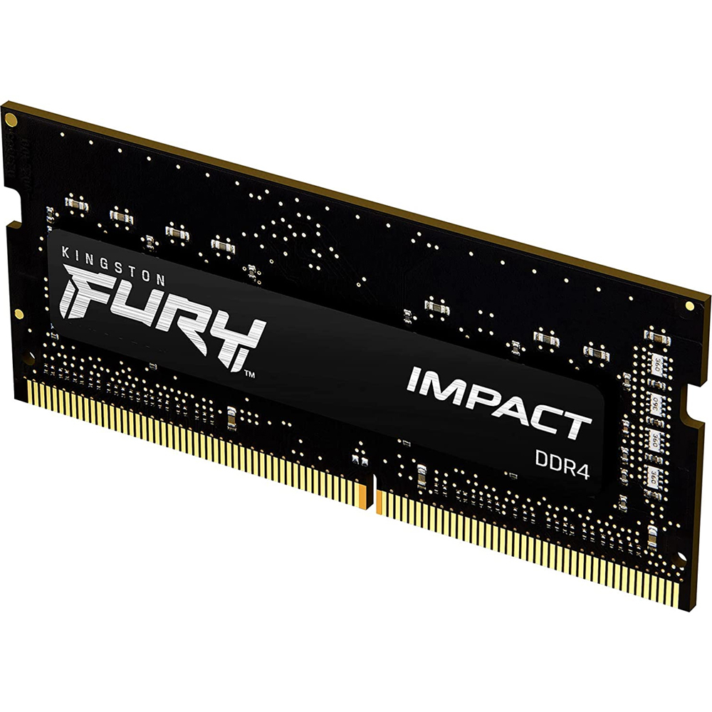 Foto 4 pulgar | Memoria Ram Ddr4 8gb 3200mhz Kingston Fury Impact Laptop Kf432s20ib/8 color Negro