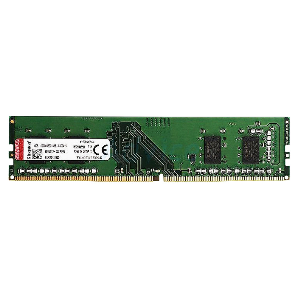 Foto 4 pulgar | Memoria Ram Ddr4 4gb Kingston Technology Kvr26n19s6/4 color Verde